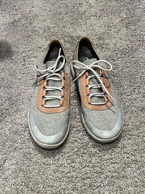 Under Armour Grey and Brown Lace-Up Sneakers
